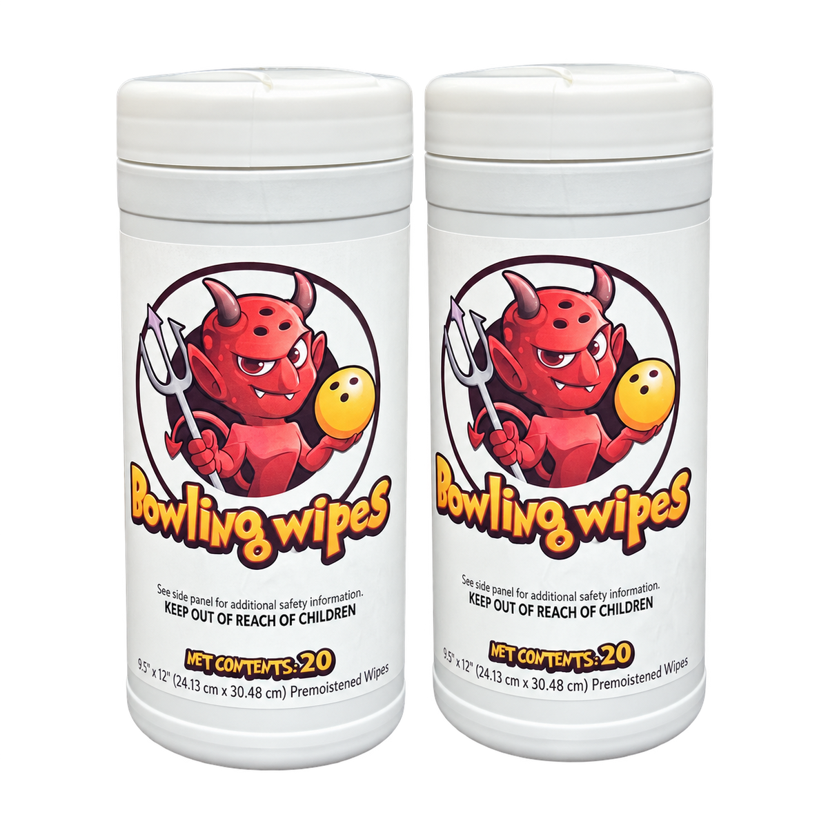 El Diablo Bowling Wipes - 2 Pack