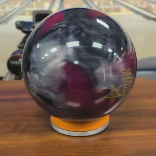 OrbitCup Solo  bowling ball stand, spinning bowling ball
